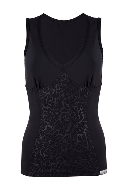 Slim Luxe Panel Vest Top