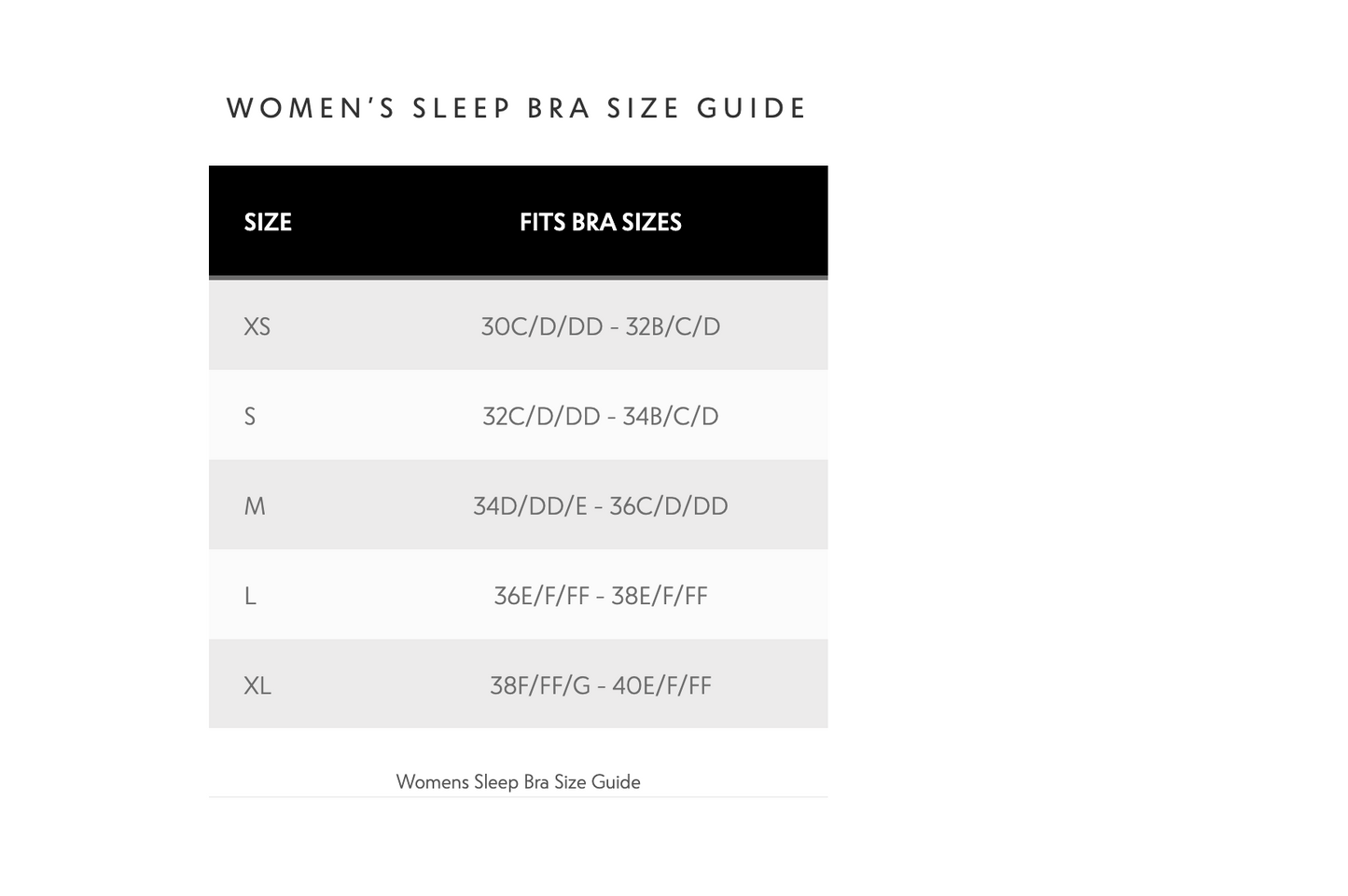 Slim Sleep Bra