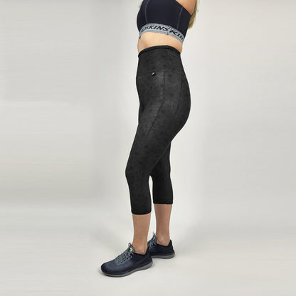 Slim High Waisted Narrow Panel Capri
