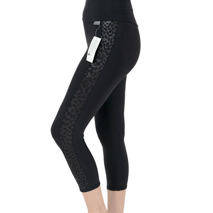 Slim High Waist Panel Capri Leggings *Outlet*